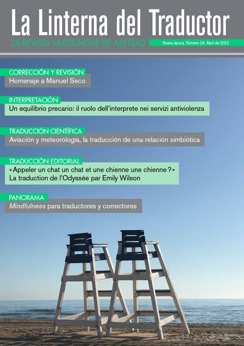 Imagen de la noticia Número 24 de «La Linterna del Traductor»