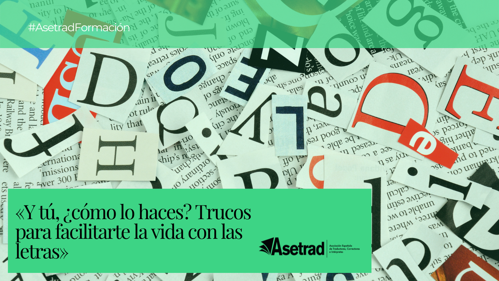 Imagen de la noticia «Y tú, ¿cómo lo haces? [Corrección] Trucos para facilitarte la vida con las letras».