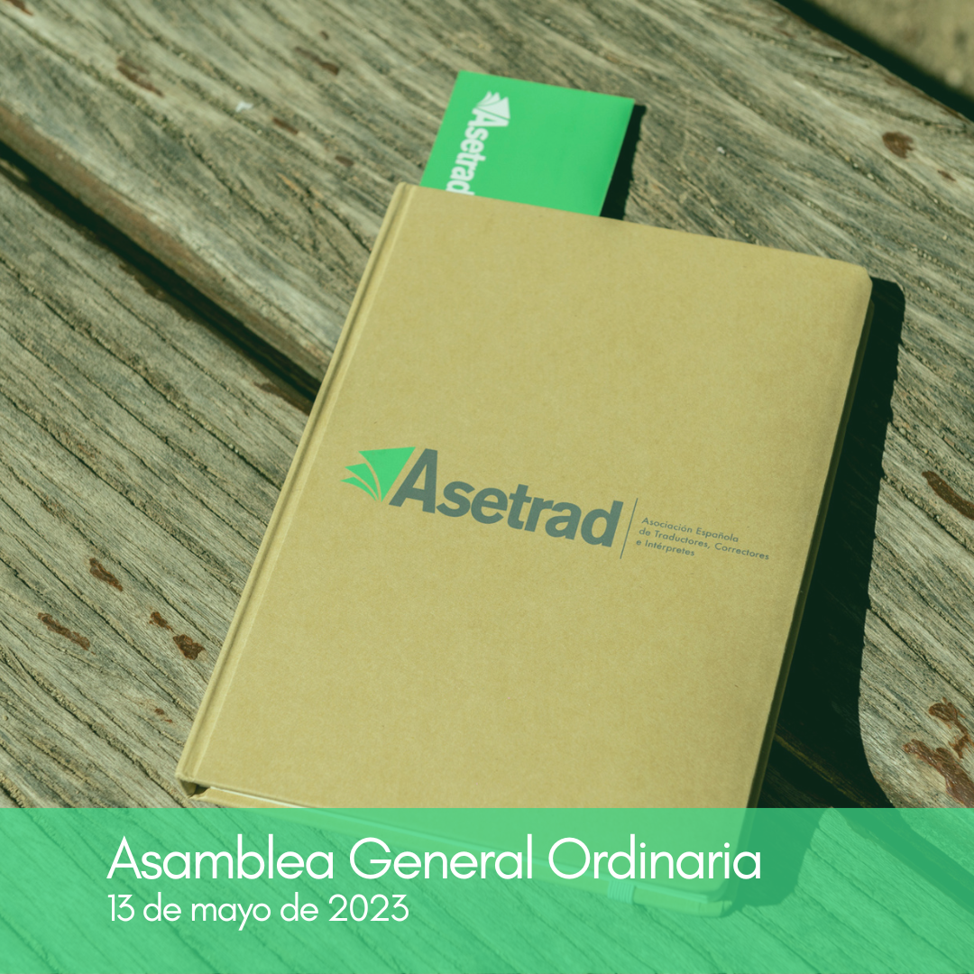 Imagen de la noticia Asamblea General ordinaria de Asetrad - 13 de mayo de 2023