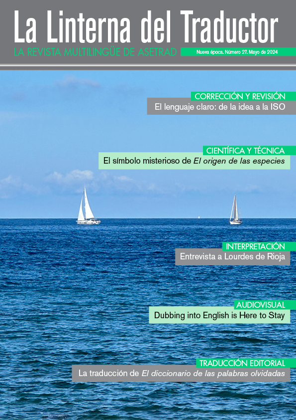 Imagen de la noticia Número 27 de «La Linterna del Traductor»